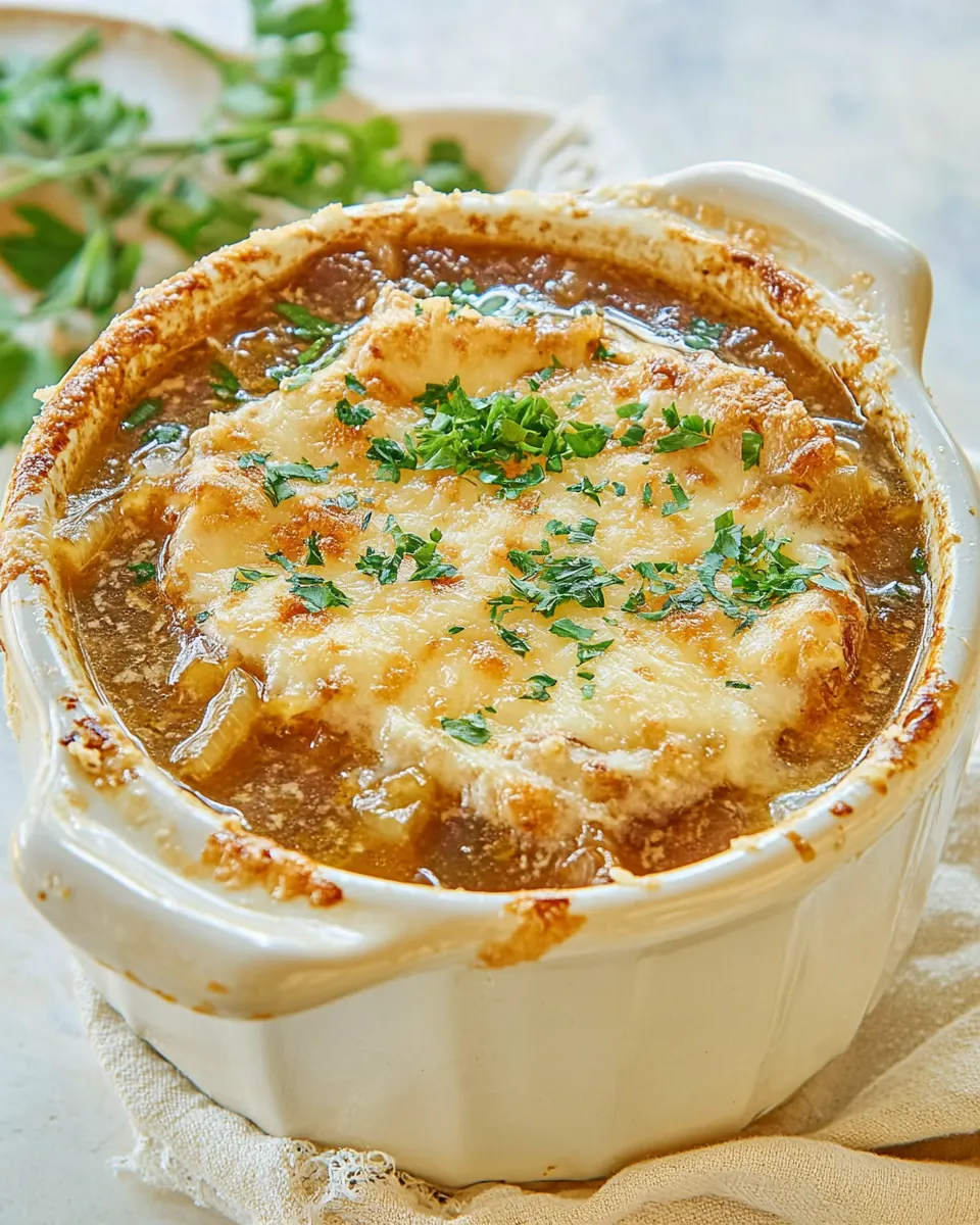Panera Bread French Onion Soup