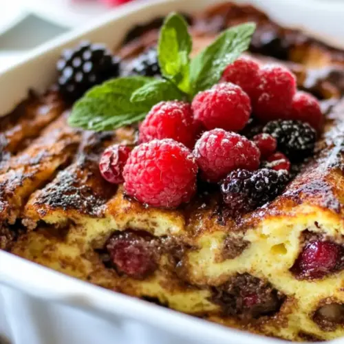 Panettone French Toast Casserole