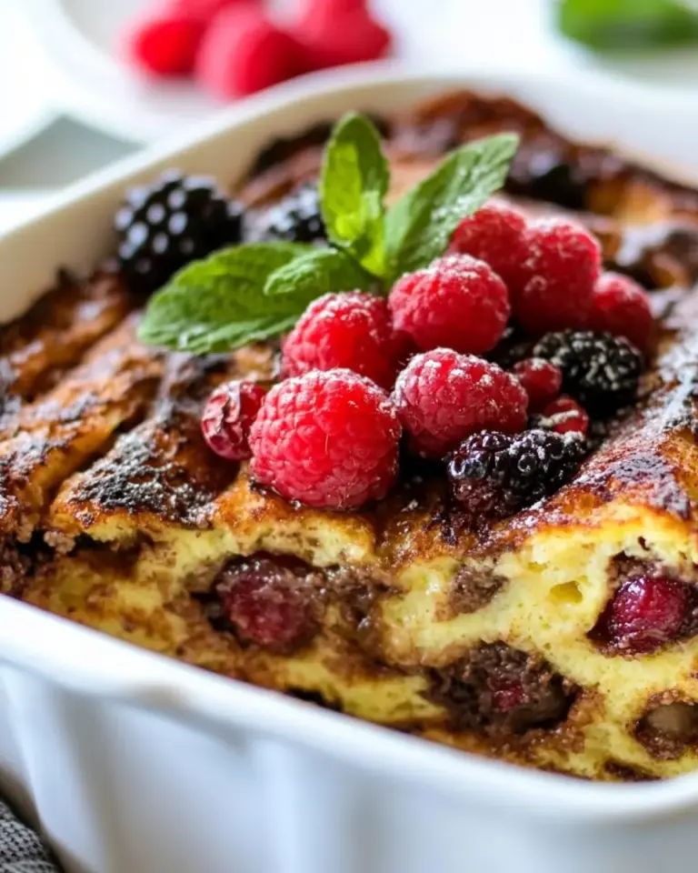 Panettone French Toast Casserole
