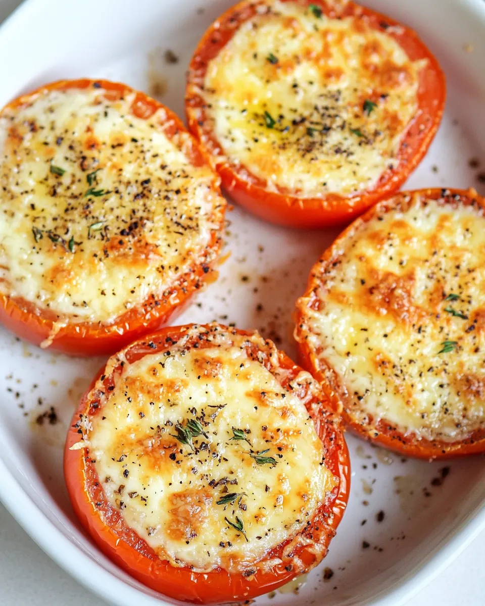 Parmesan Baked Tomatoes
