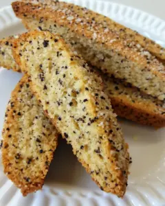 Parmesan Black Pepper Biscotti