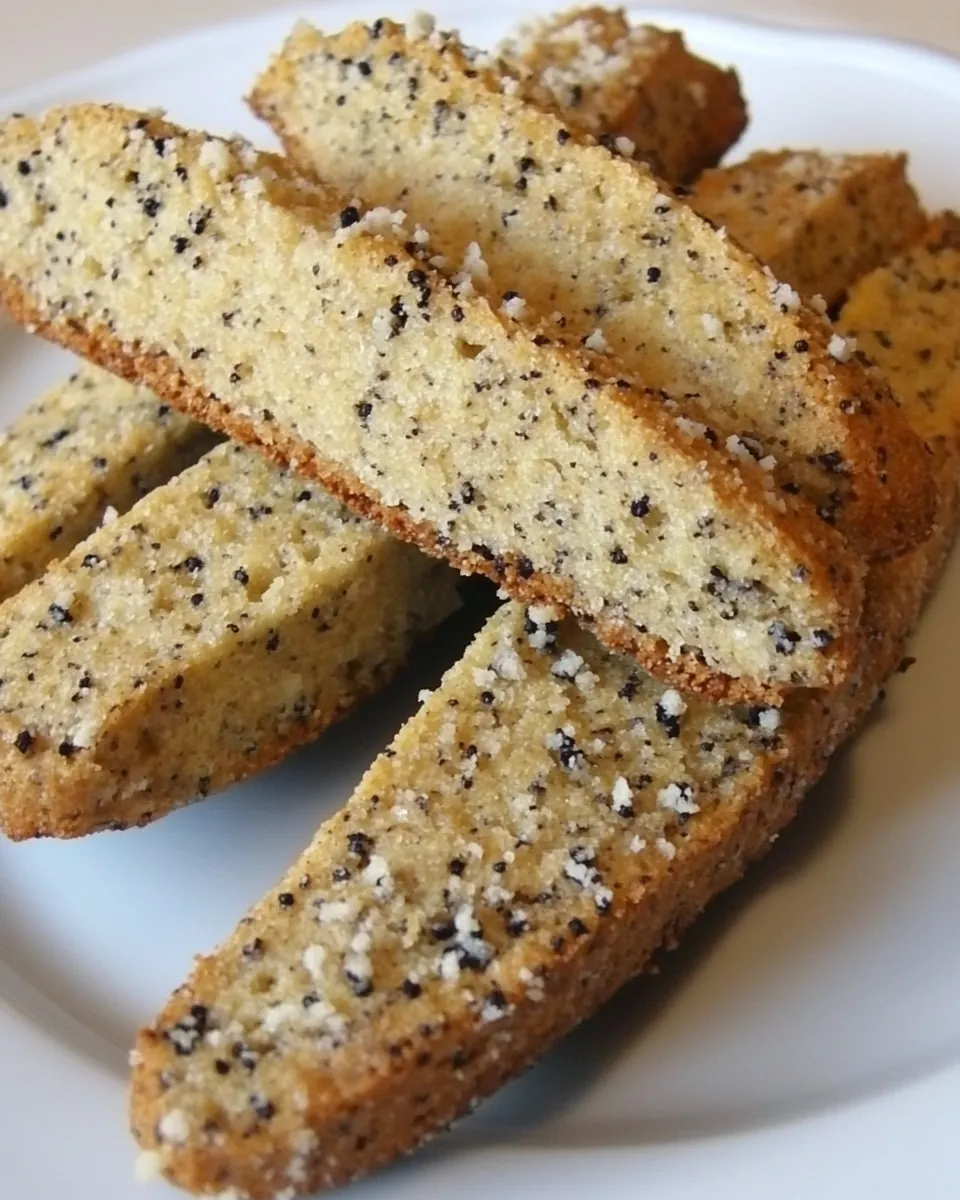 Parmesan Black Pepper Biscotti