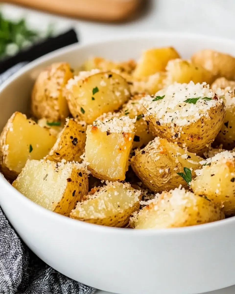 Parmesan Crusted Potatoes