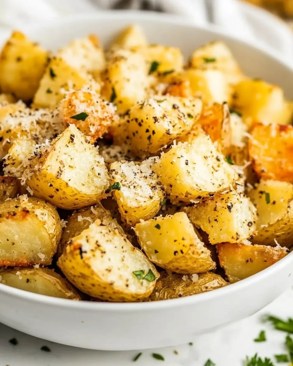 Parmesan Crusted Potatoes