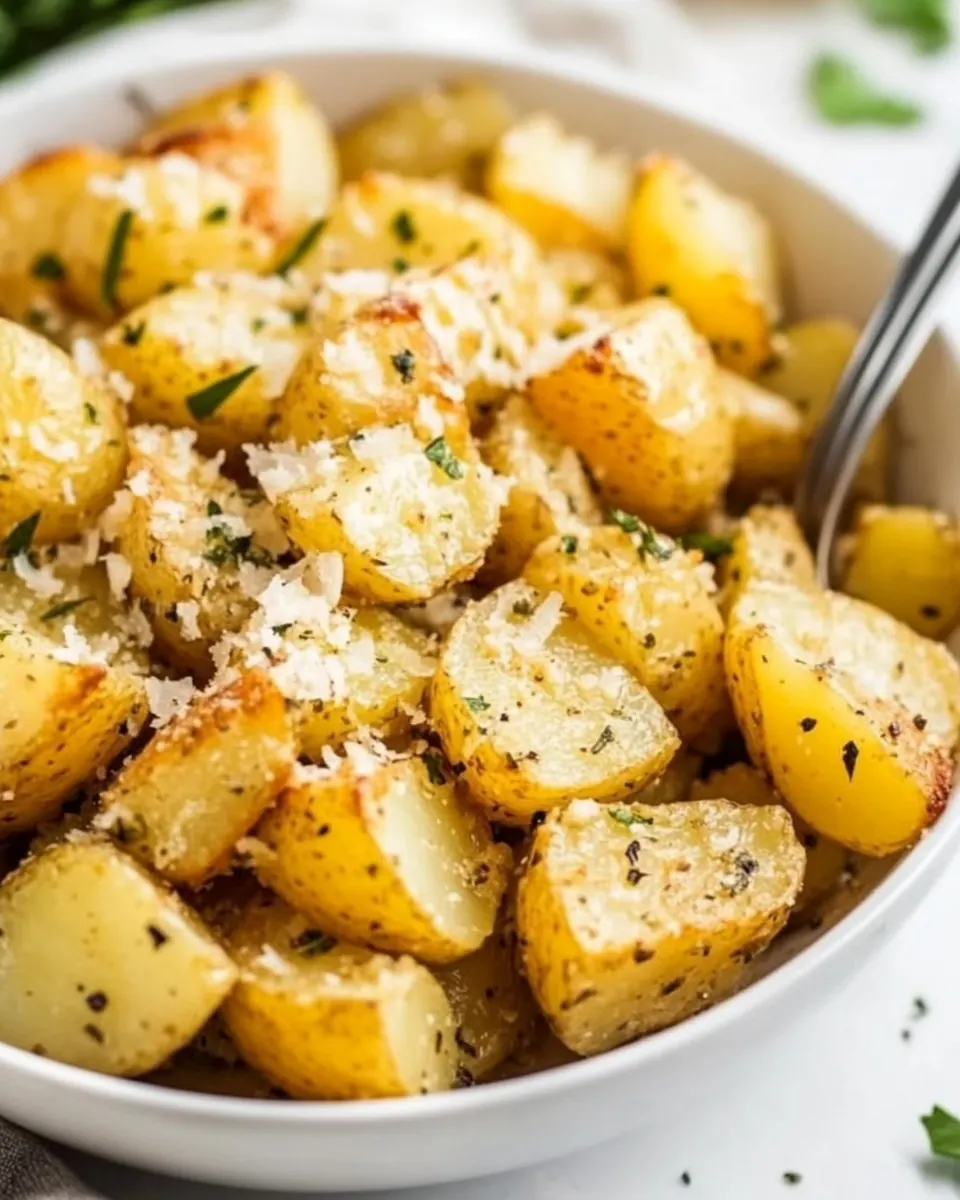 Parmesan Crusted Potatoes
