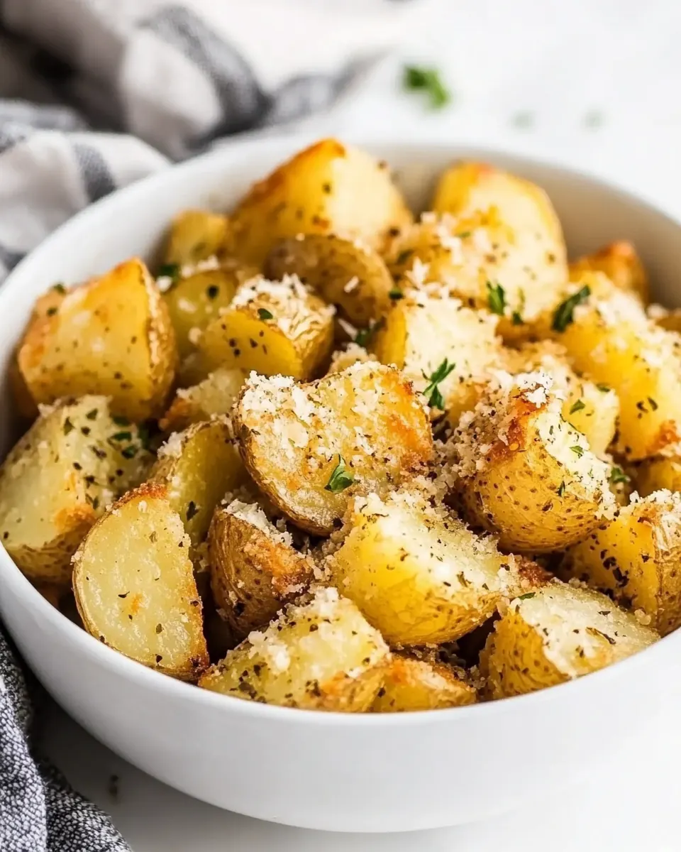 Parmesan Crusted Potatoes