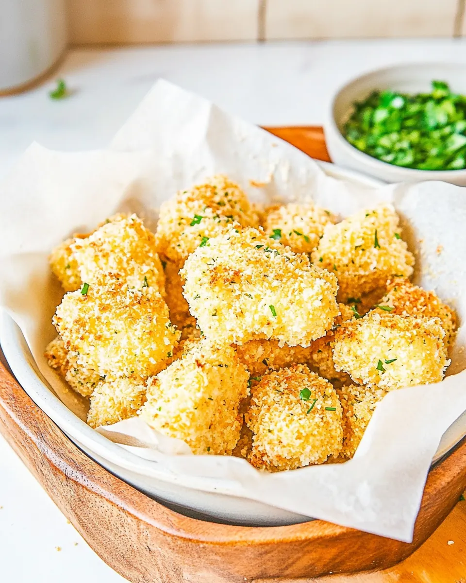 Parmesan Fish Nuggets