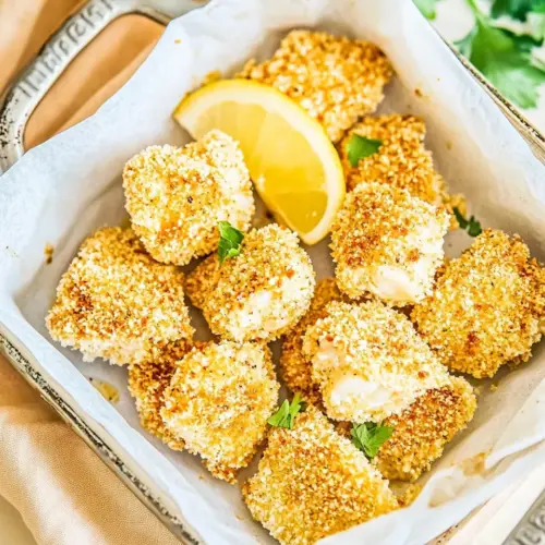 Parmesan Fish Nuggets
