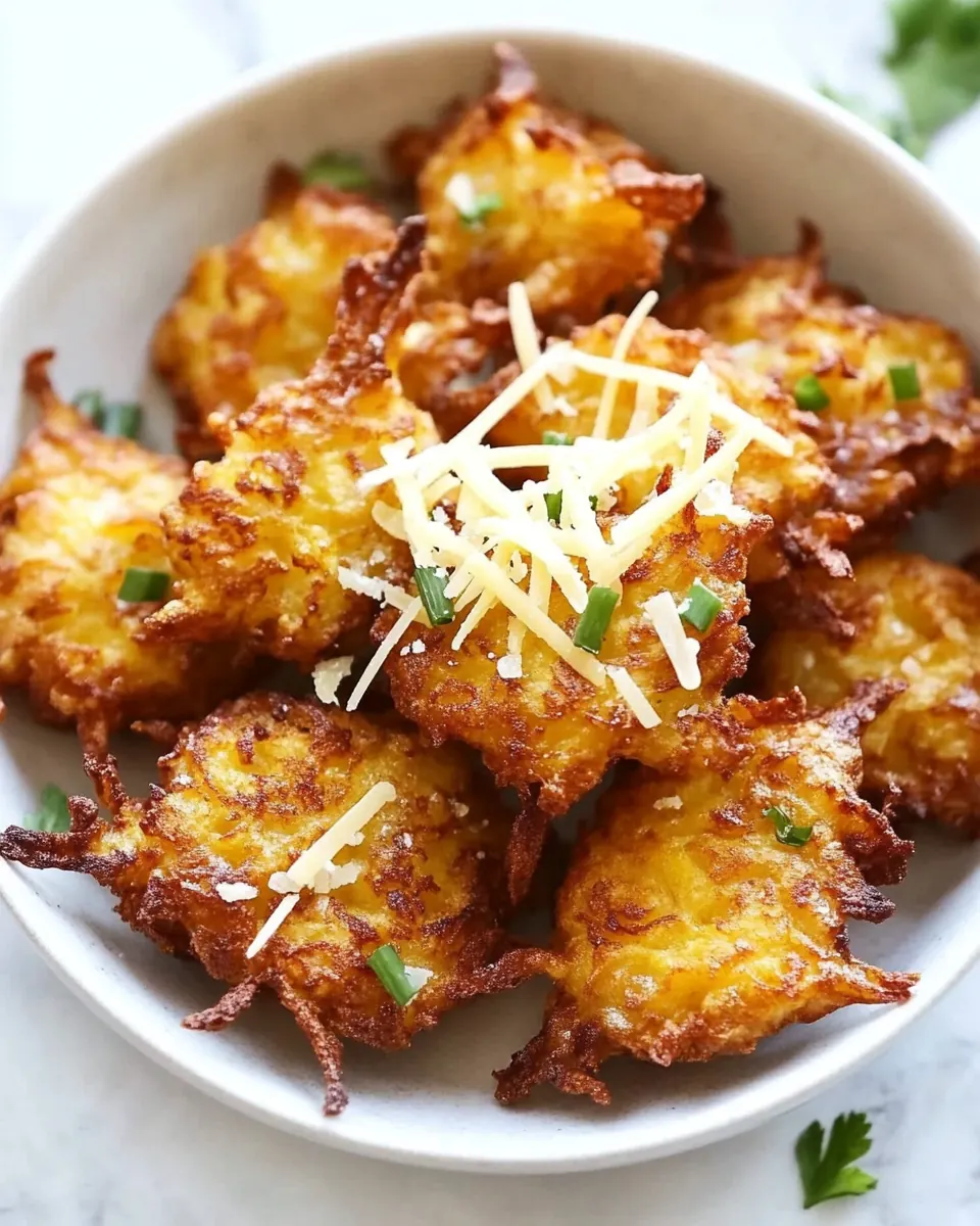Parmesan Pumpkin Fritters