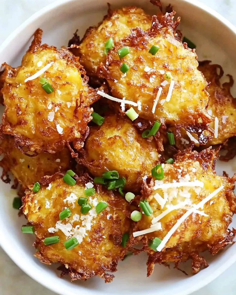 Parmesan Pumpkin Fritters