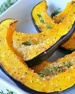 Parmesan Roasted Acorn Squash