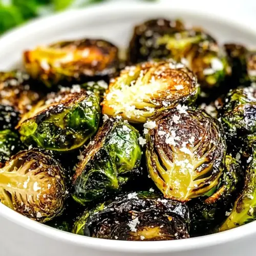Parmesan Roasted Brussels Sprouts