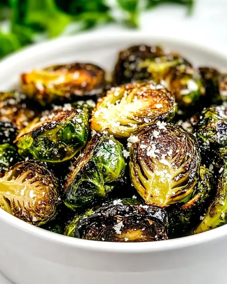 Parmesan Roasted Brussels Sprouts