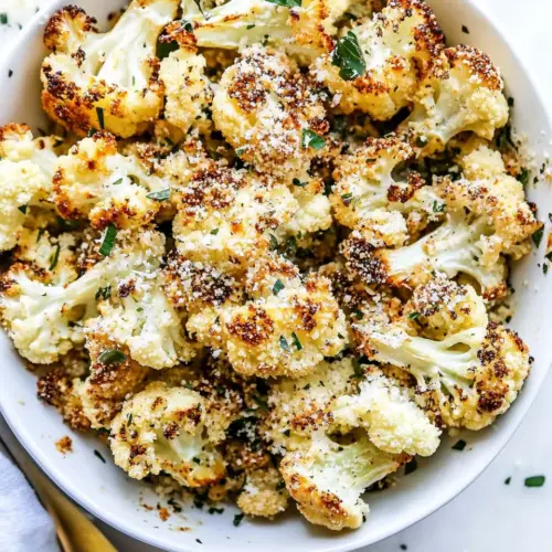 Parmesan Roasted Cauliflower