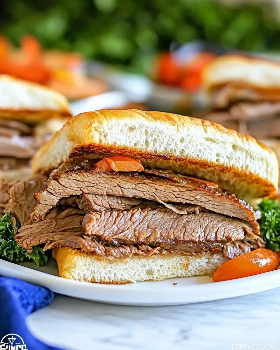 Party Roast Beef Sandwiches
