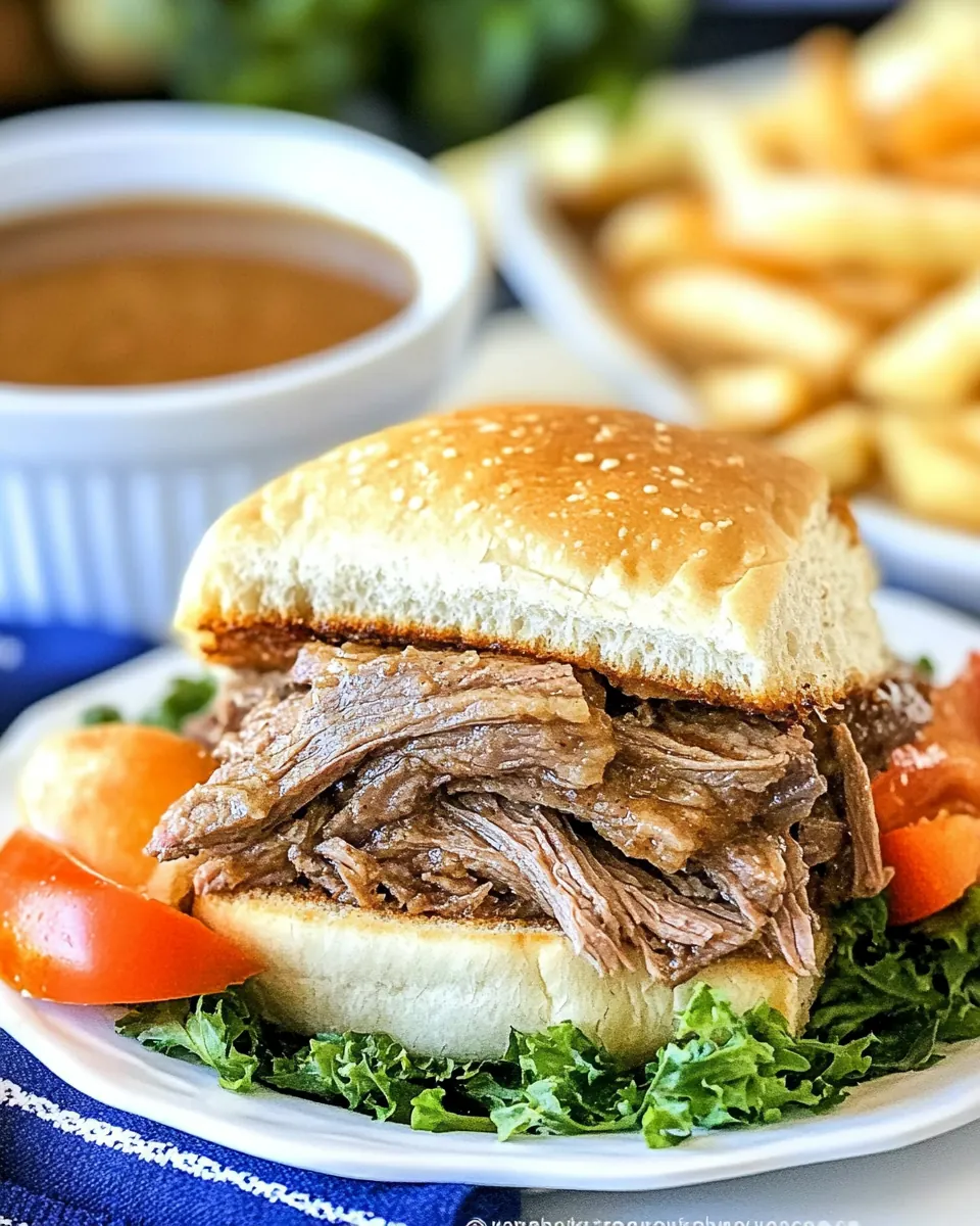 Party Roast Beef Sandwiches