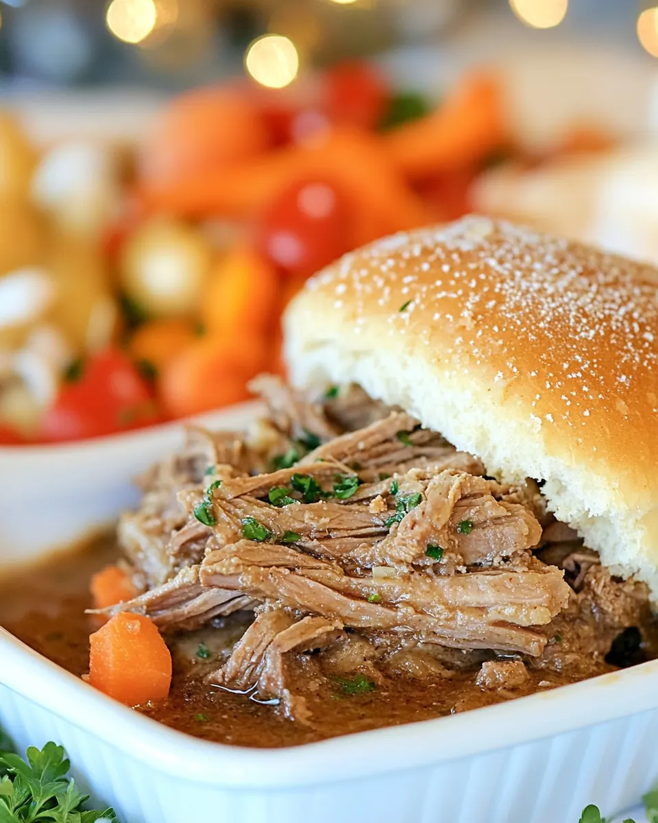 Party Roast Beef Sandwiches