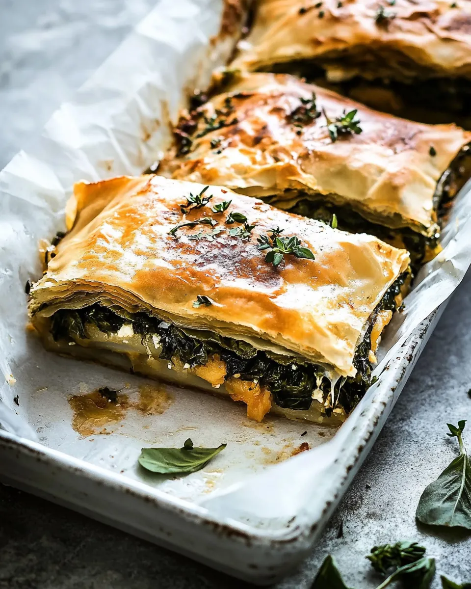 Party Size Spanakopita Melt