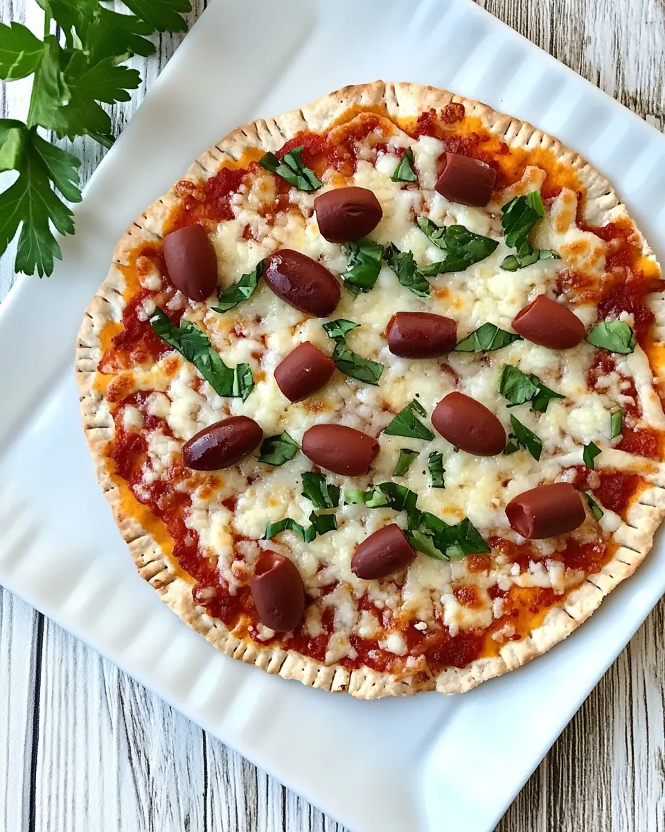 Passover Matzo Pizza