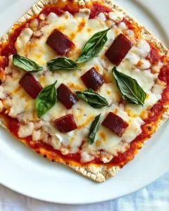 Passover Matzo Pizza