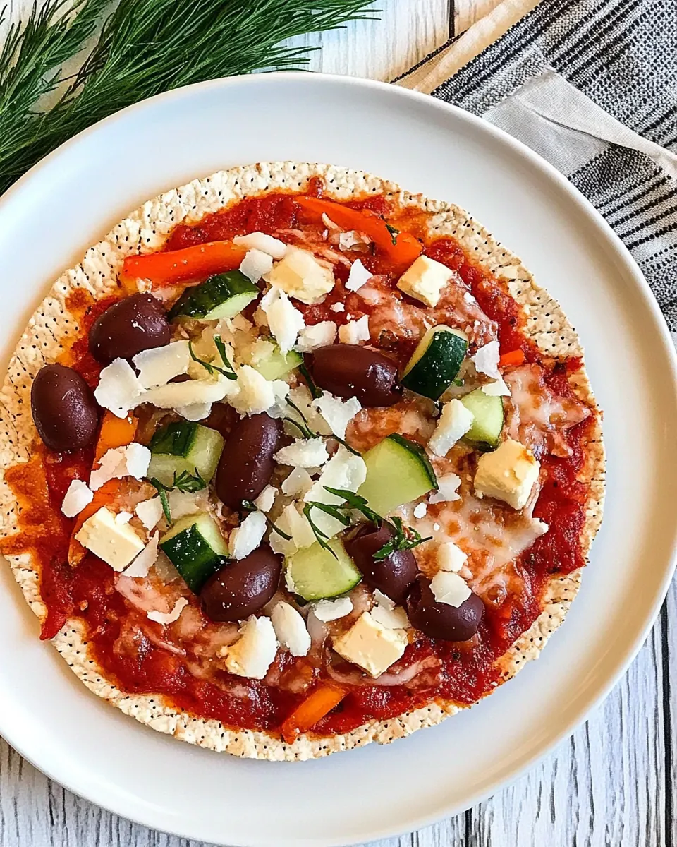 Passover Matzo Pizza