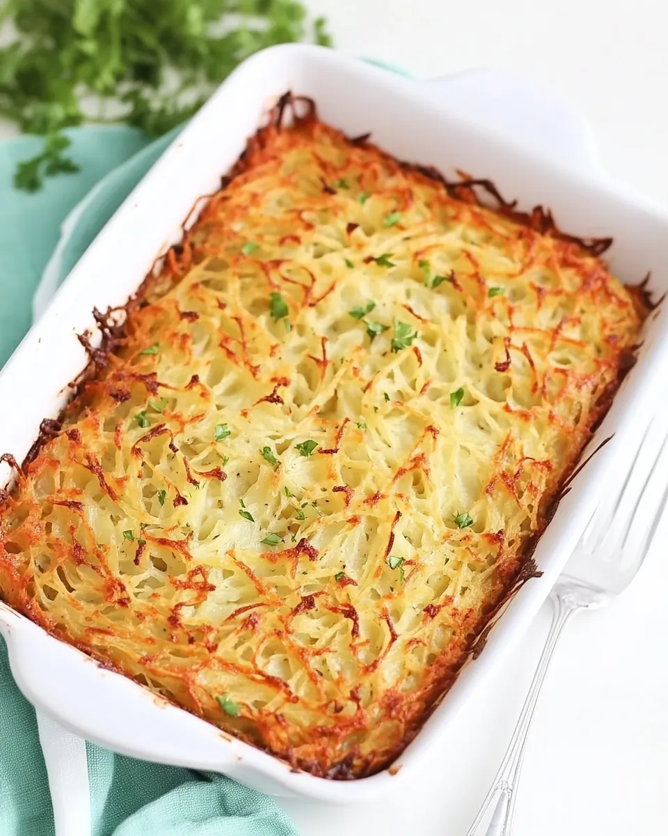 Passover Potato Kugel