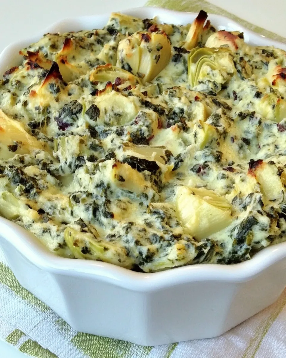 Passover Spinach Artichoke Dip