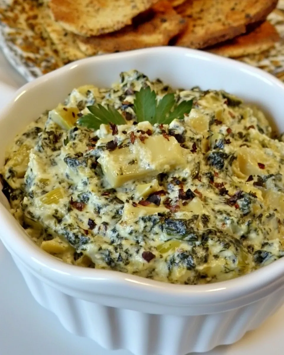 Passover Spinach Artichoke Dip