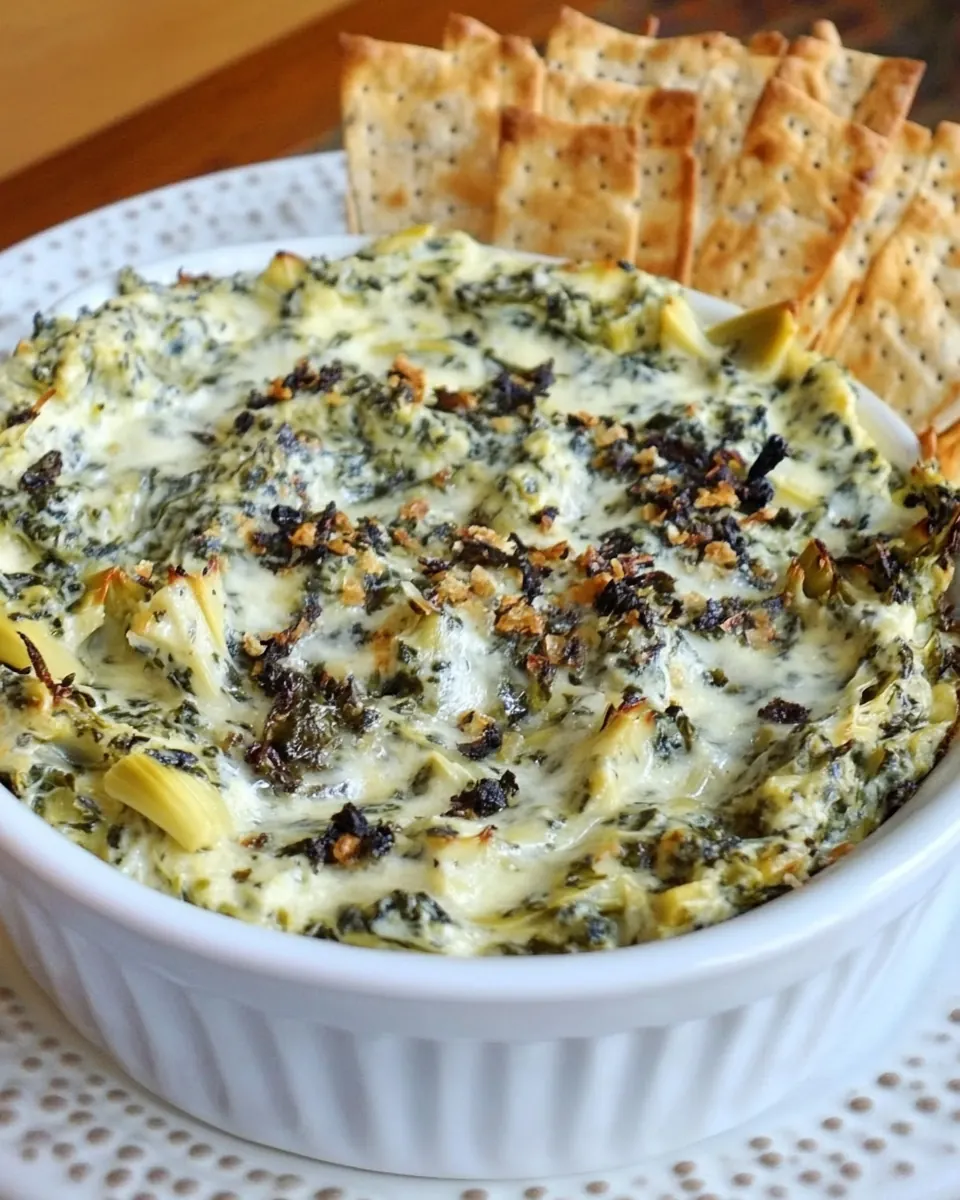 Passover Spinach Artichoke Dip