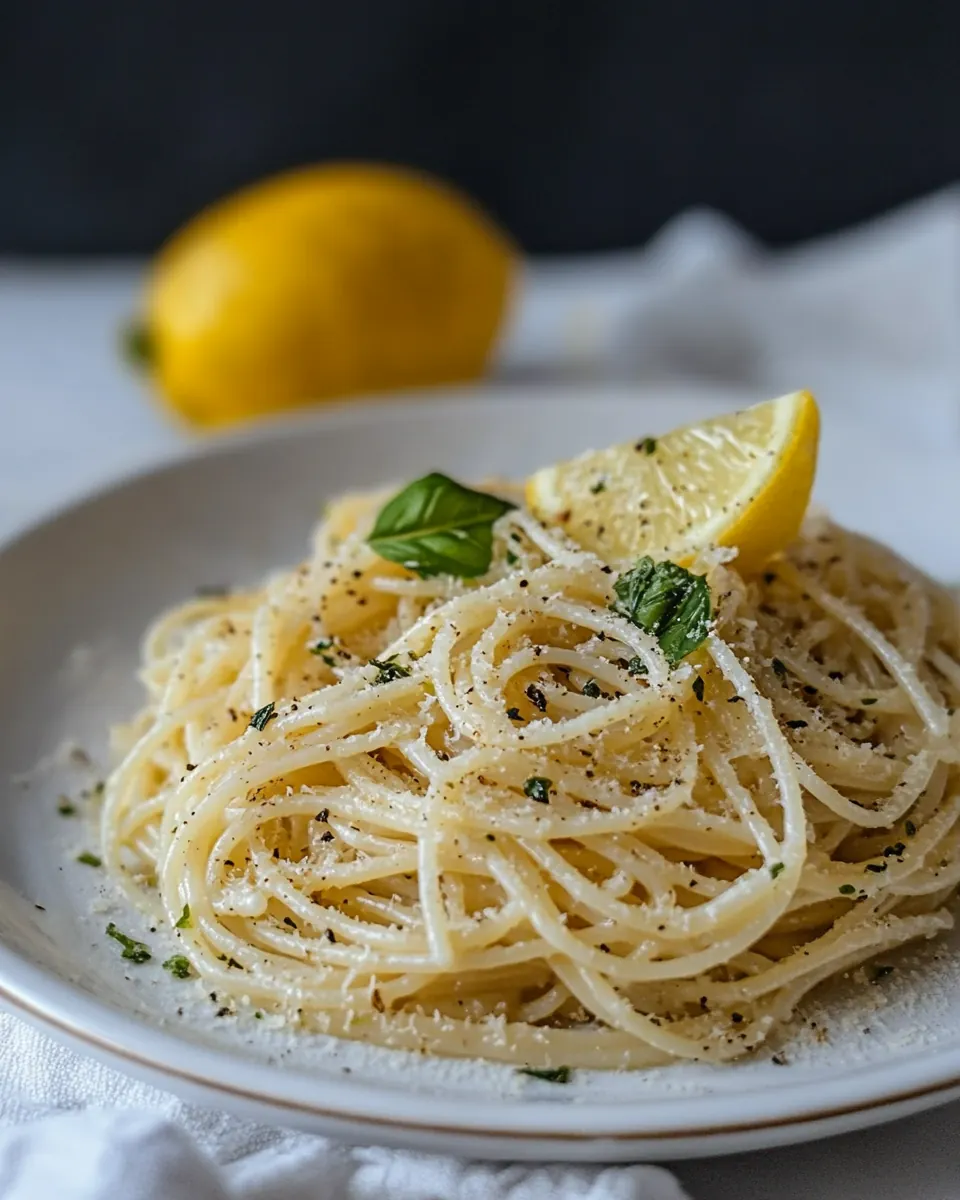 Pasta Al Limone