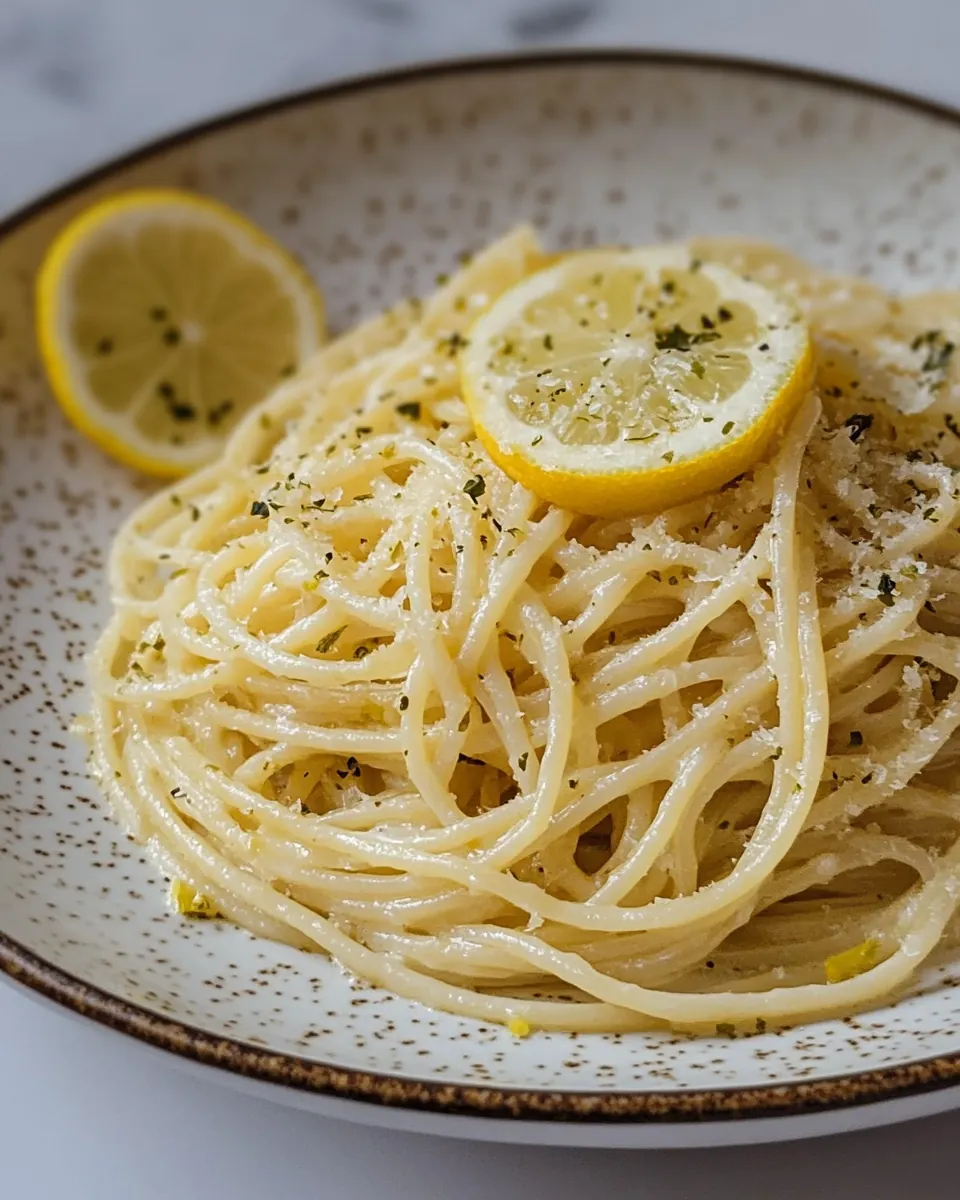 Pasta Al Limone