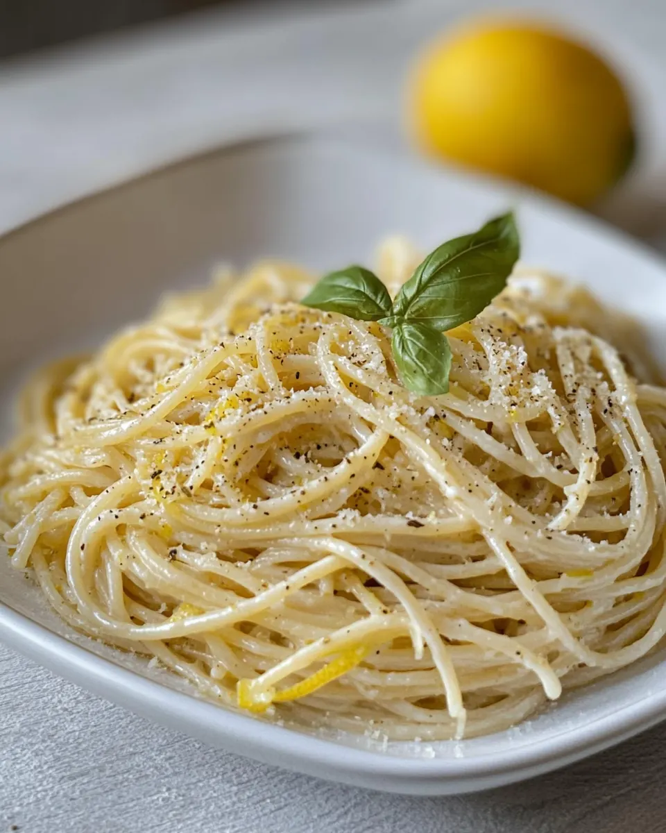 Pasta Al Limone