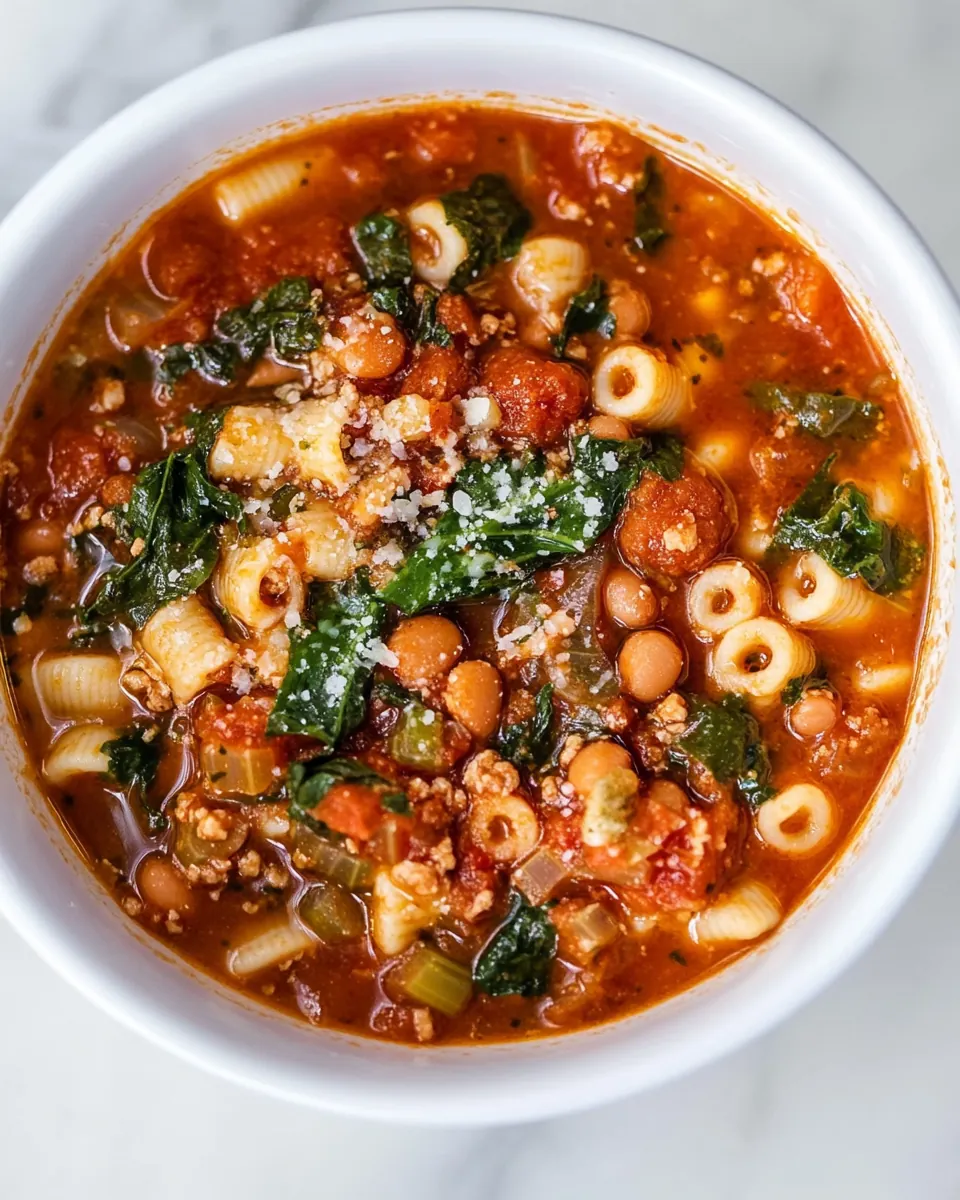 Pasta Fagioli Soup
