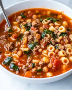 Pasta Fagioli Soup