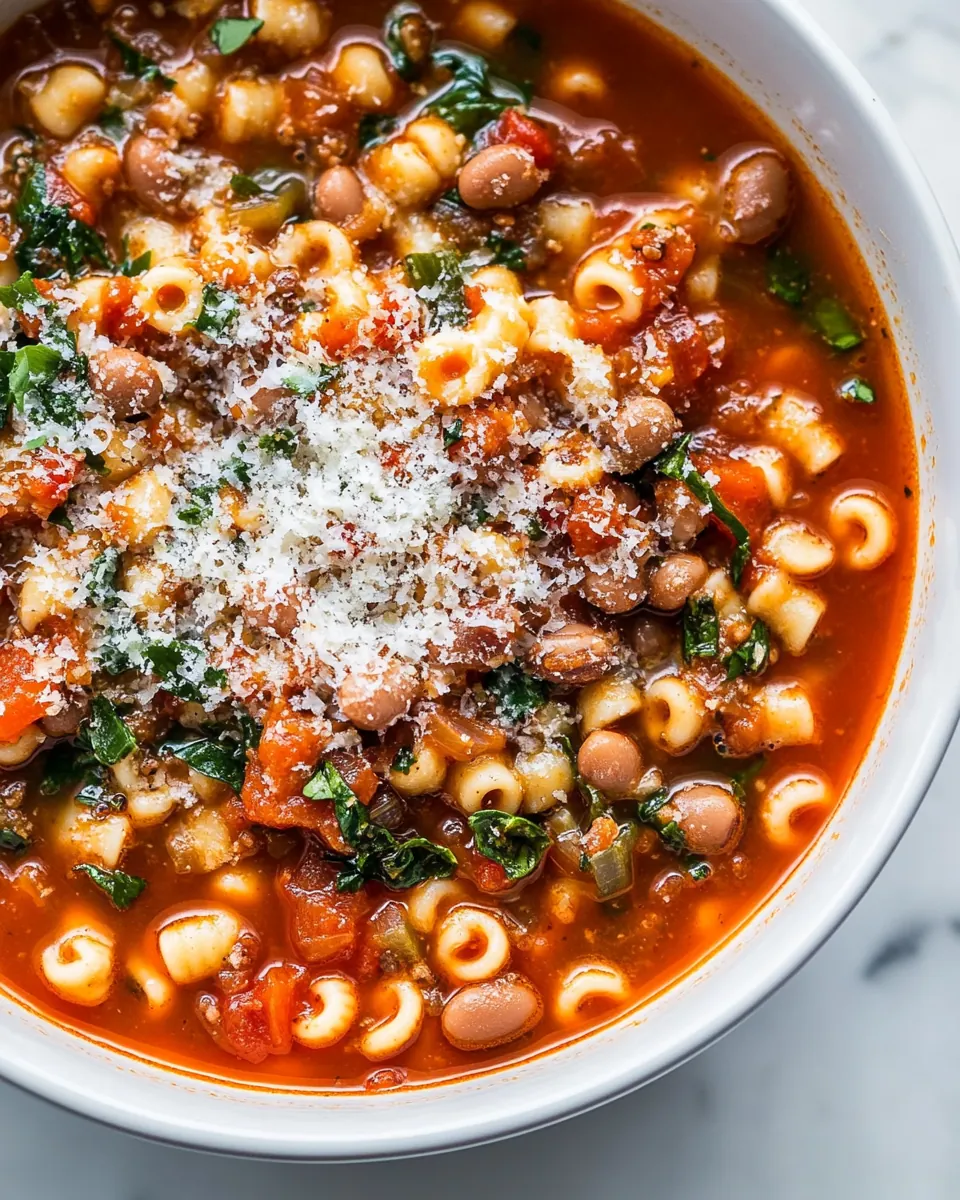 Pasta Fagioli Soup
