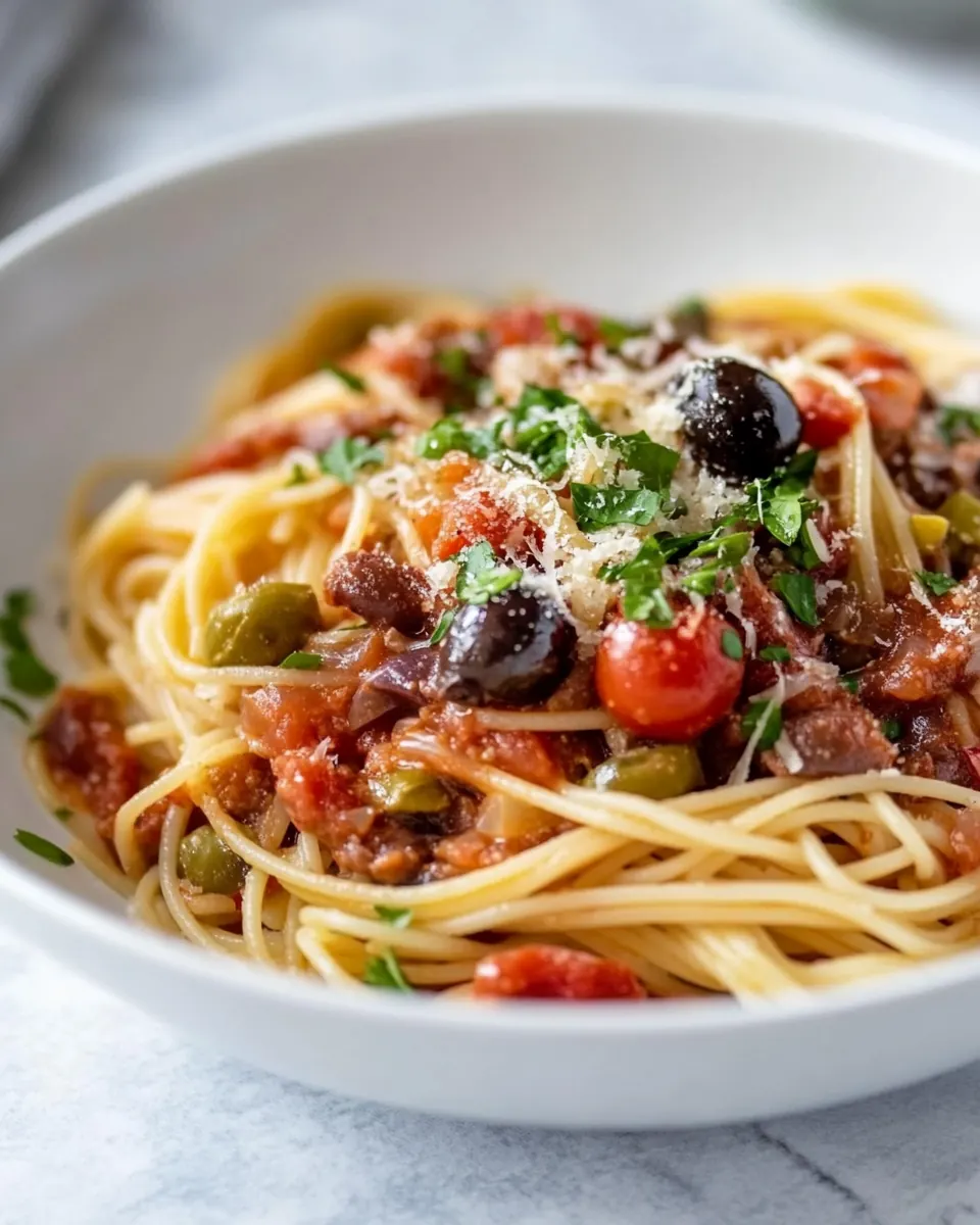 Pasta Puttanesca