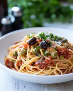 Pasta Puttanesca