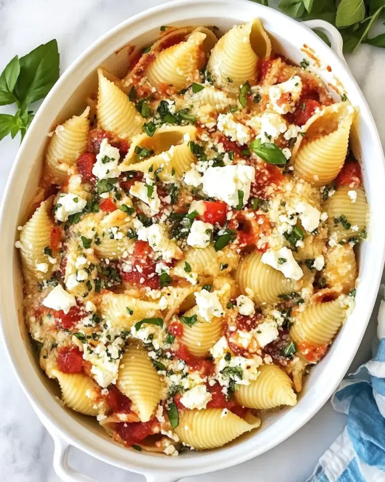 Pasta Shells with Feta and Herbs