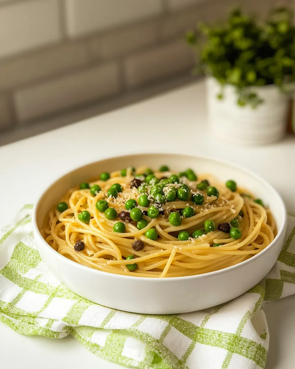 Pasta With Peas