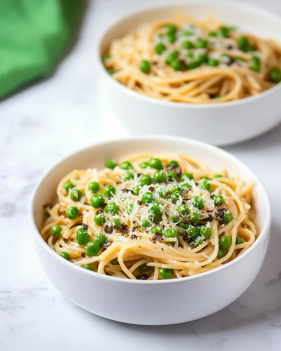 Pasta With Peas