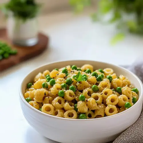 Pasta With Peas