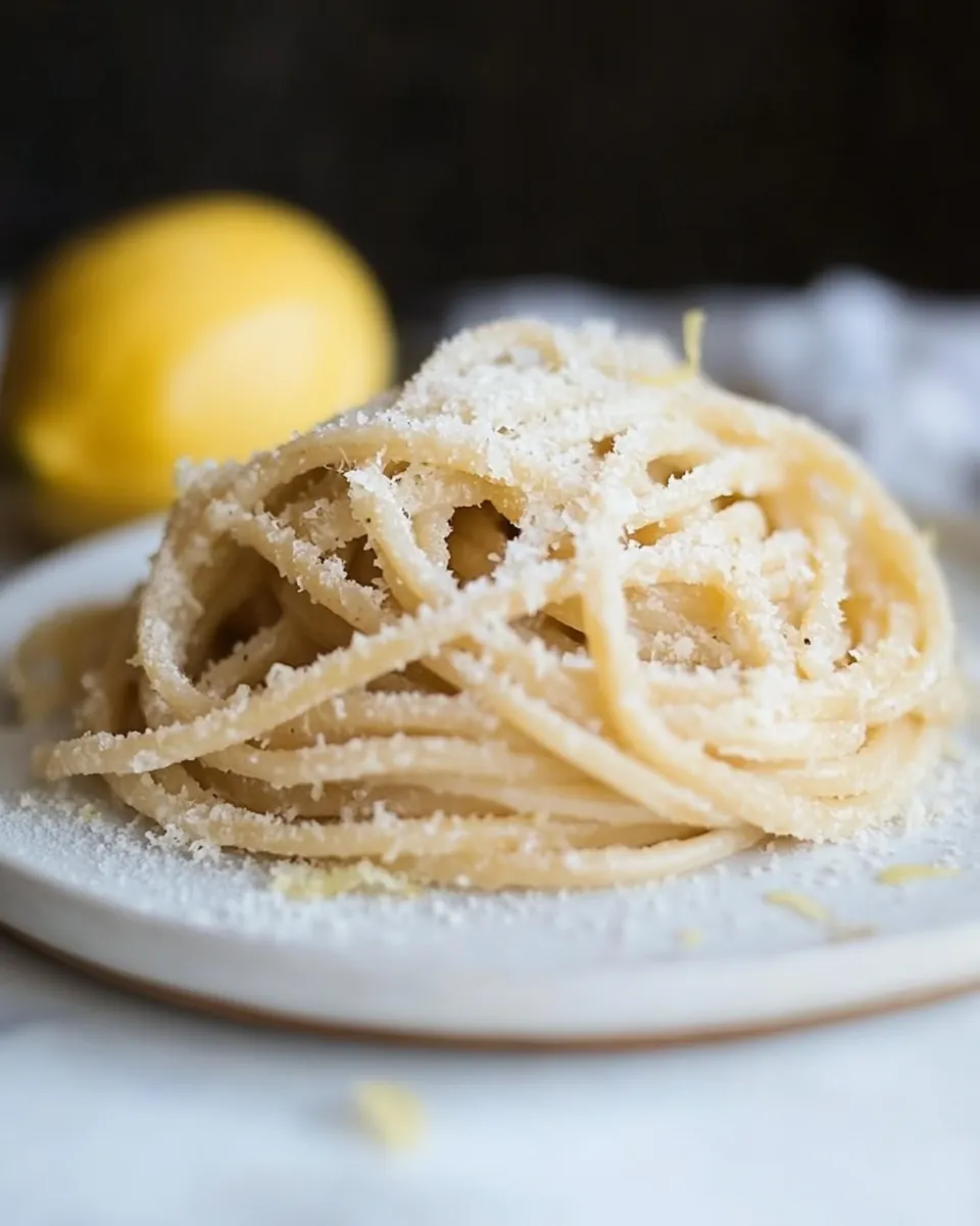 Pasta al Limone