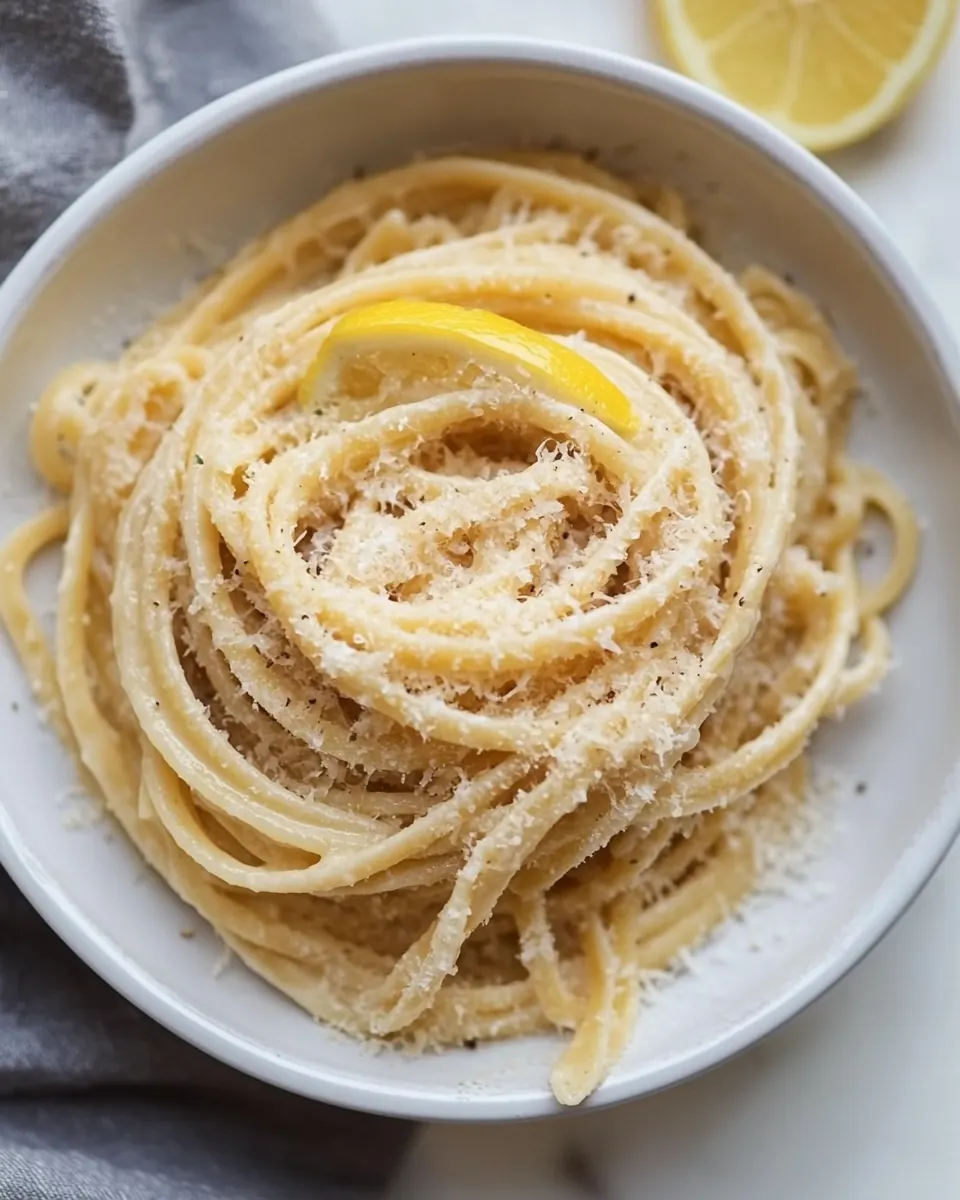 Pasta al Limone