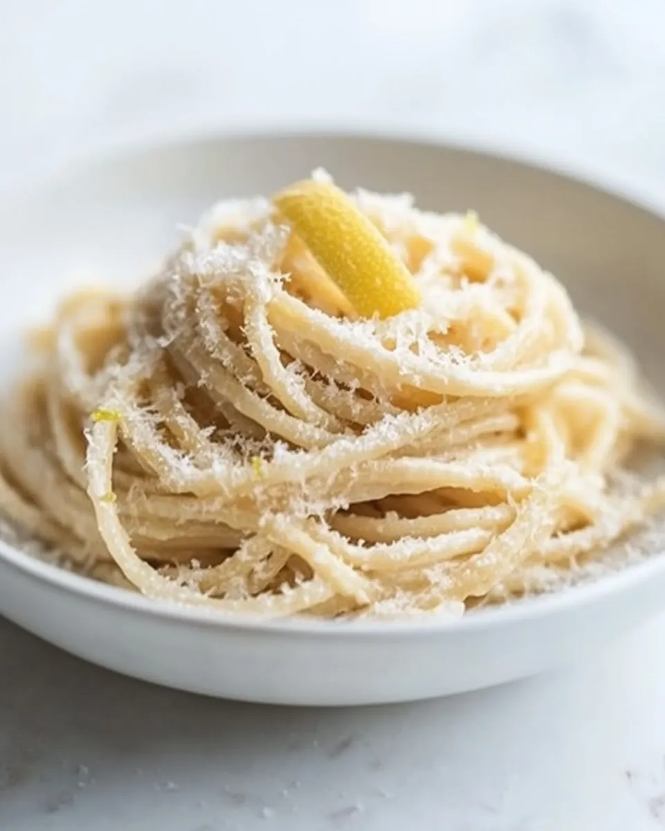 Pasta al Limone