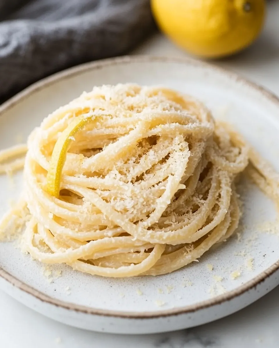 Pasta al Limone
