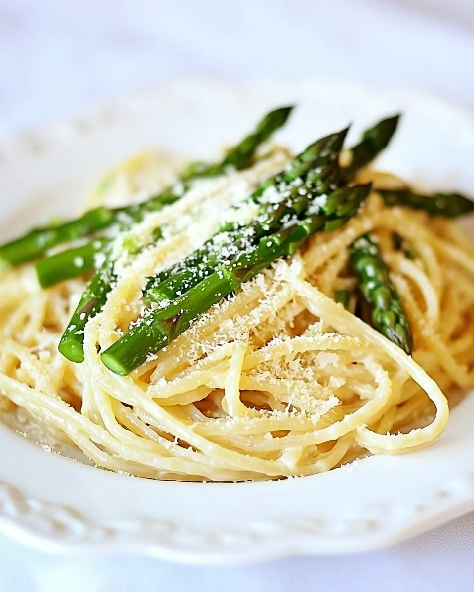 Pasta with Asparagus