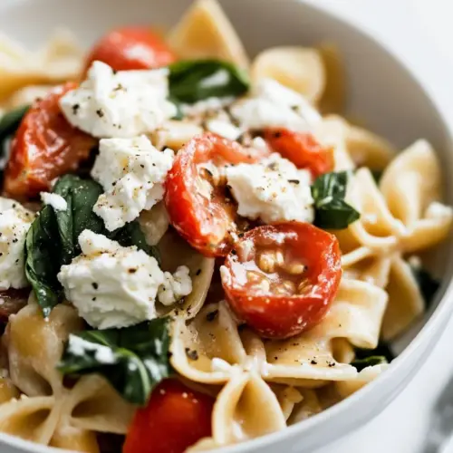 Pasta with Fresh Tomato Sauce and Ricotta Cheese