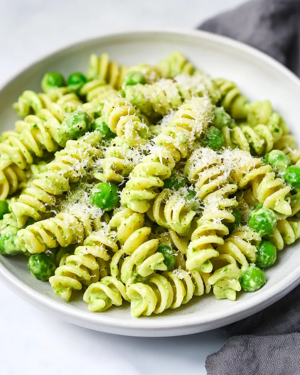 Pasta with Peas