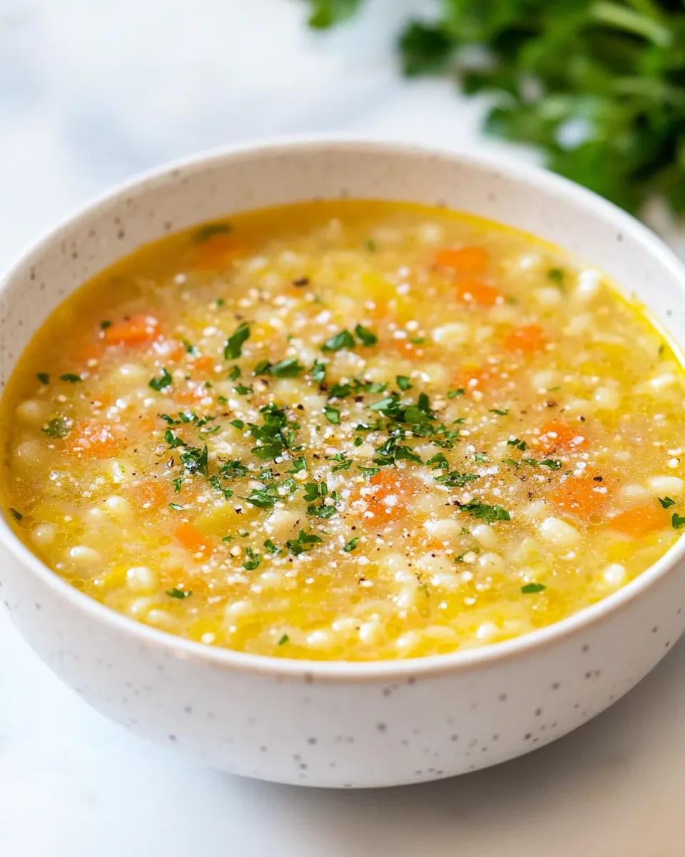 Pastina Soup