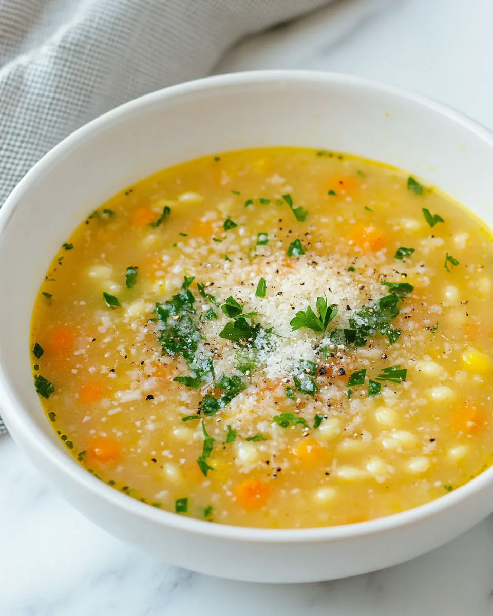 Pastina Soup